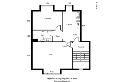 Visual presentation of the listing
