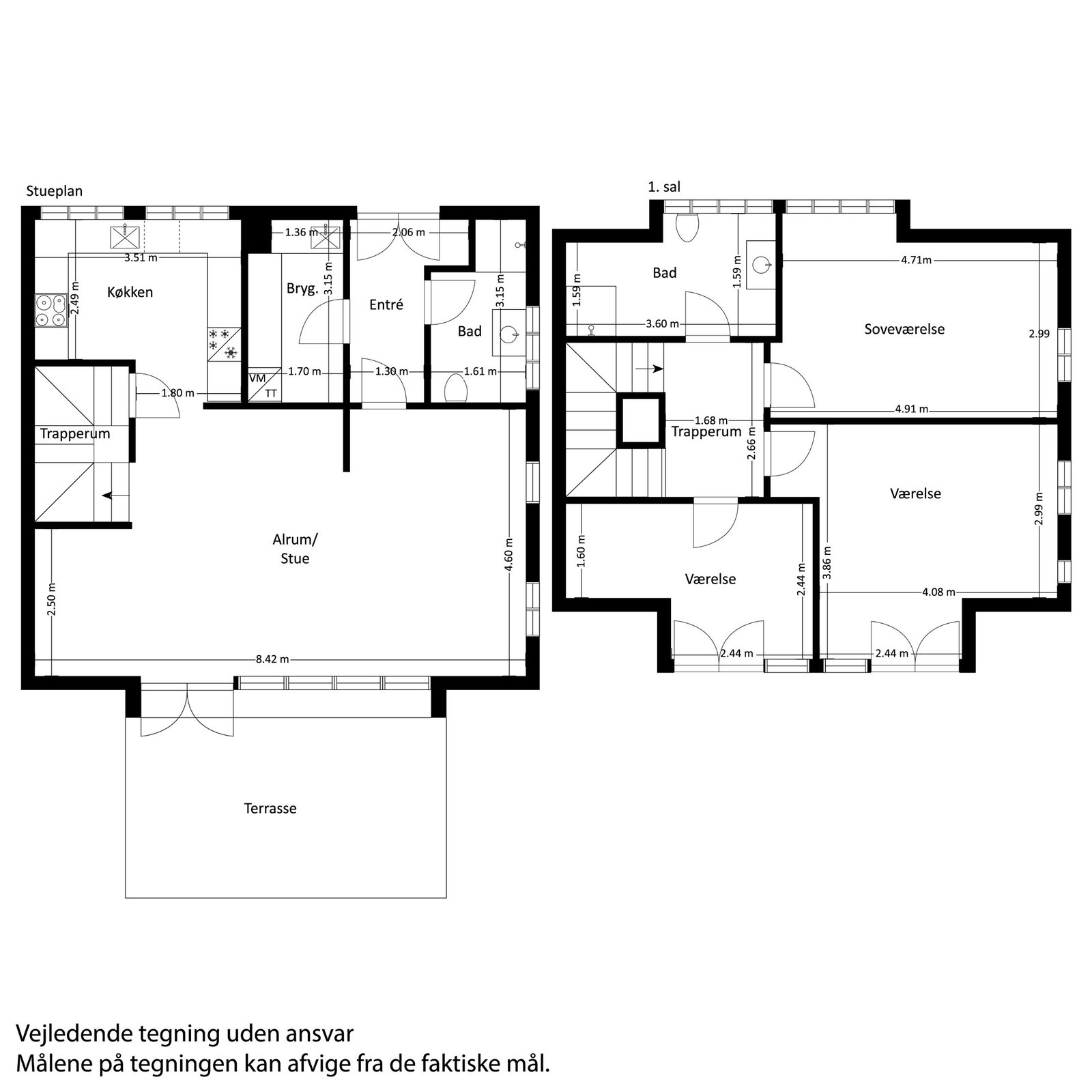 Visual presentation of the listing