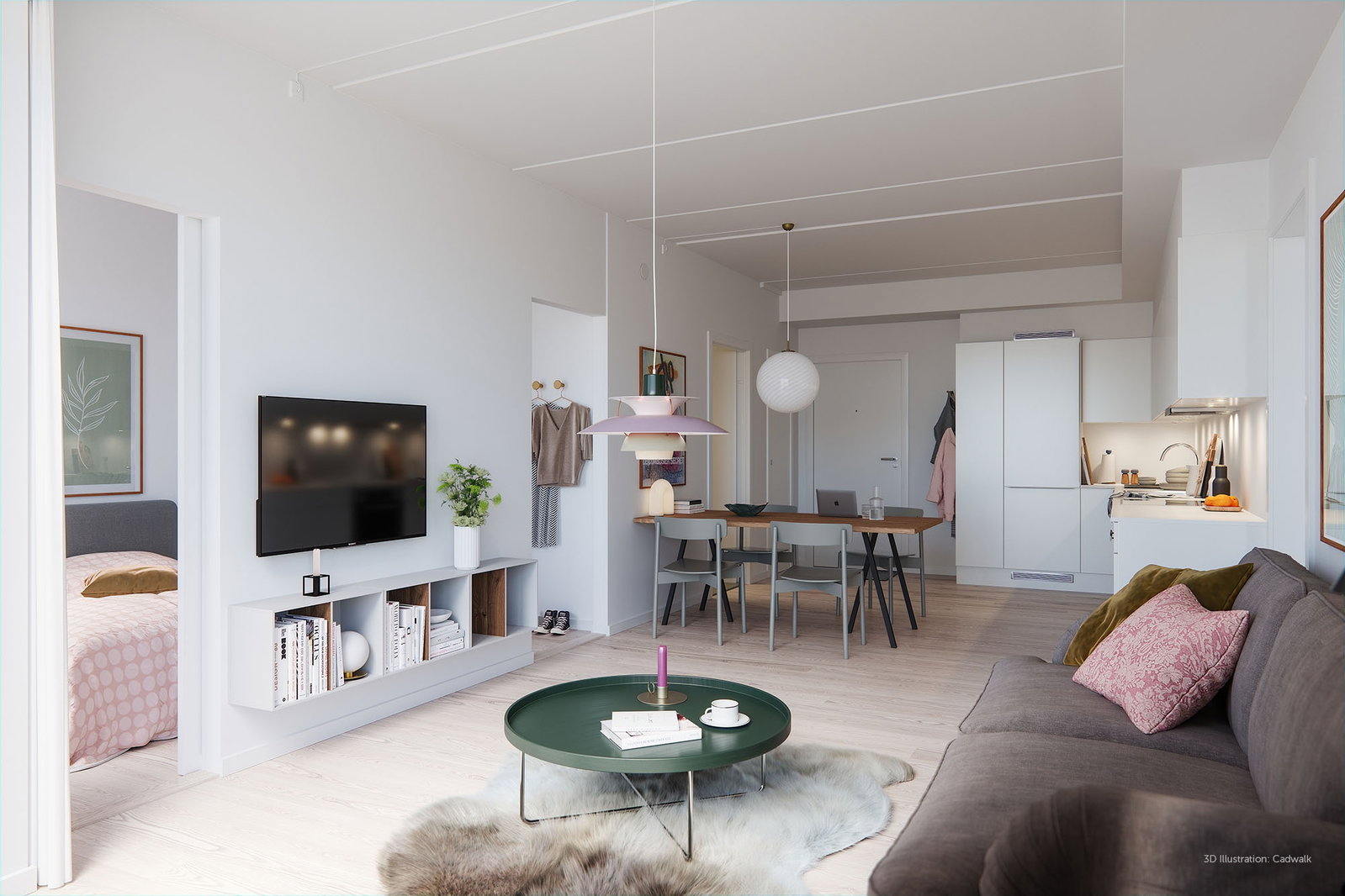 Visual presentation of the listing