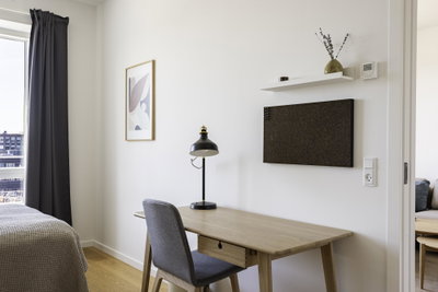 Enkeltværelse med eget badeværelse på Sluseholmen - Etta Camerons Vej, København SV - 2