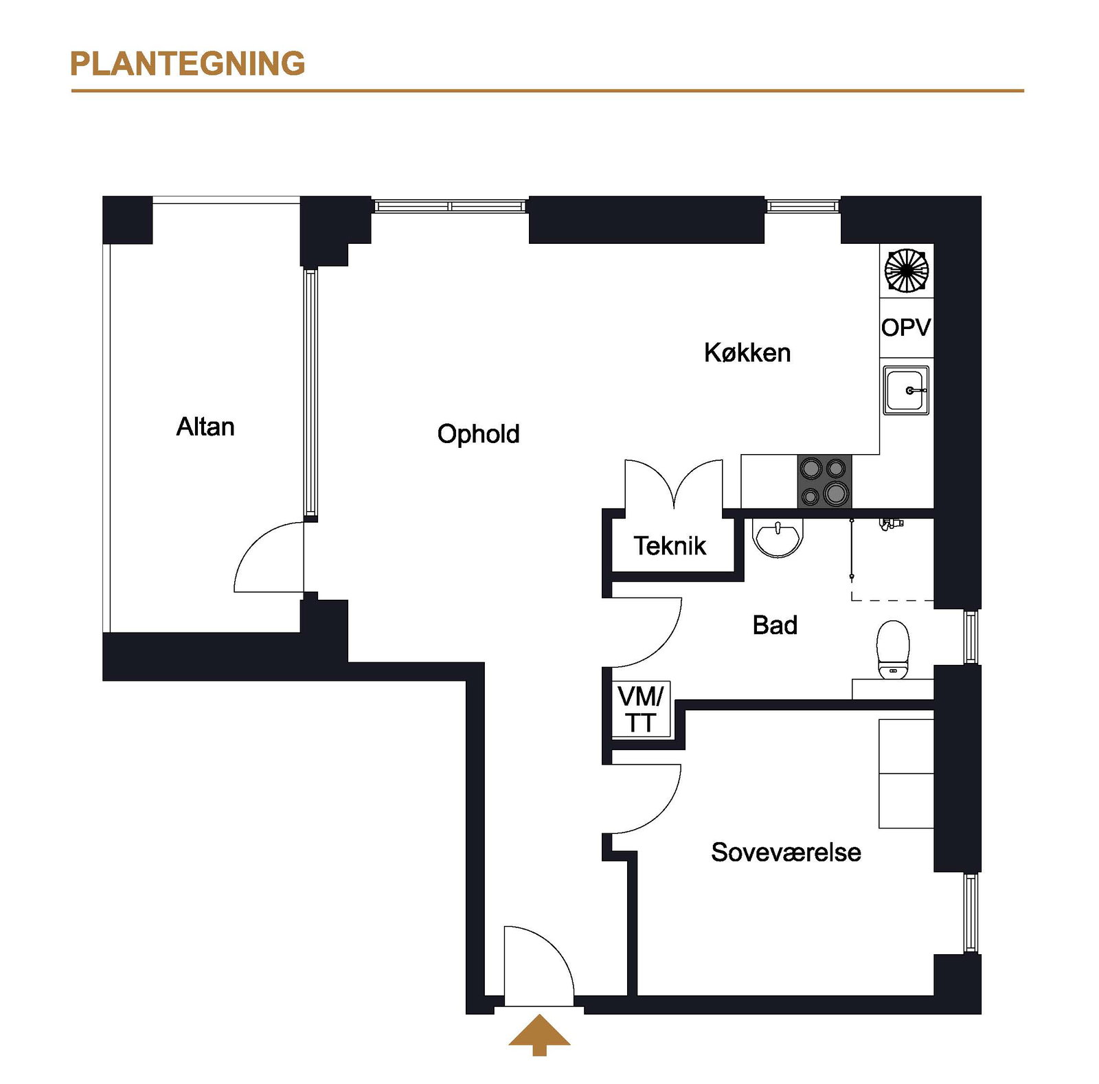 Visual presentation of the listing
