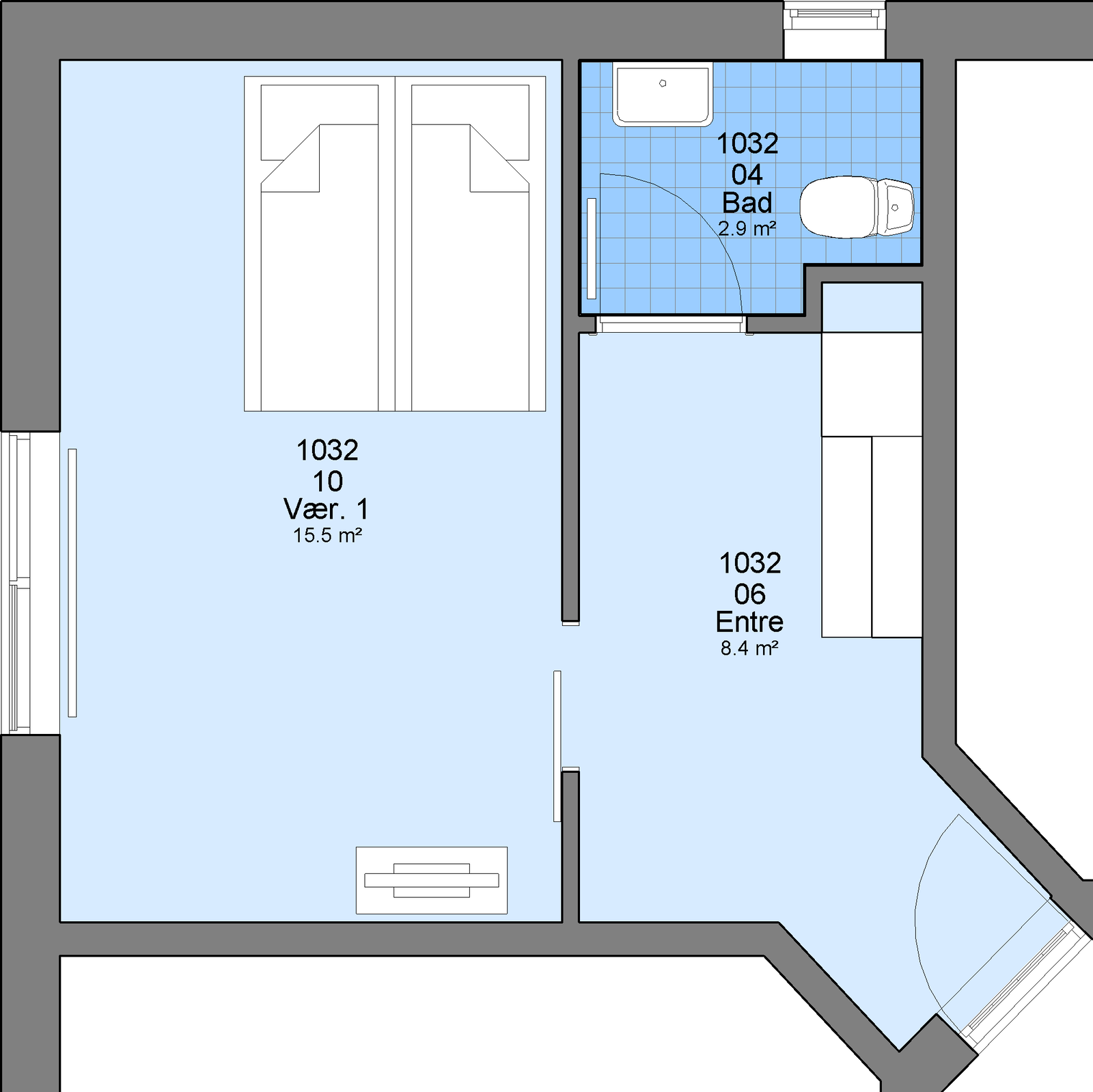 Visual presentation of the listing