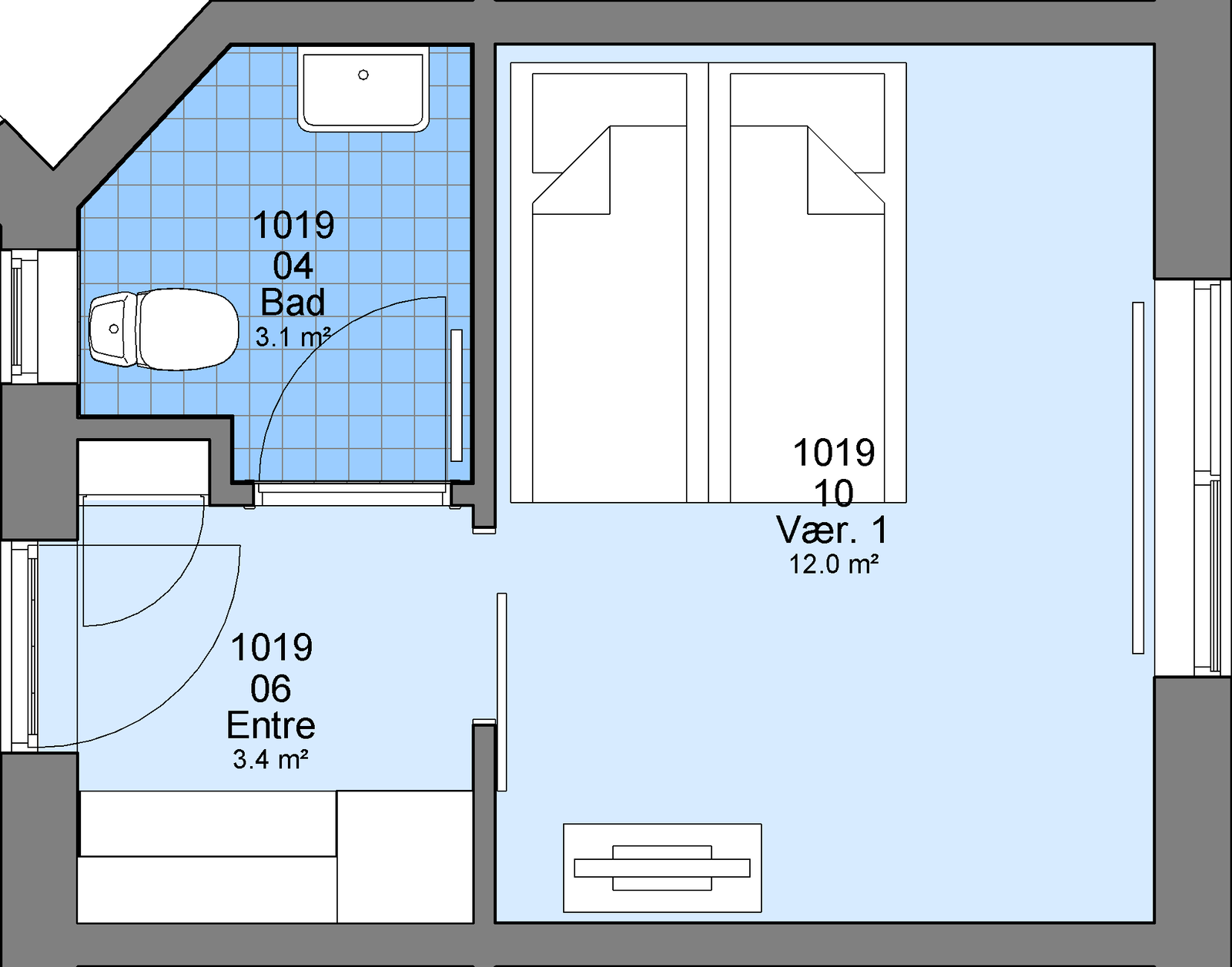 Visual presentation of the listing