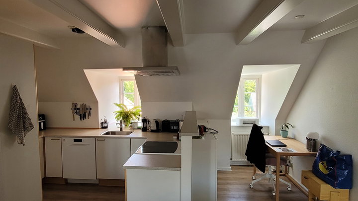76 m² taglejlighed centralt i Christiansfeld - Kongensgade, Christiansfeld - 0