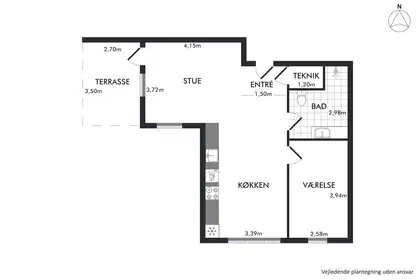 Visual presentation of the listing