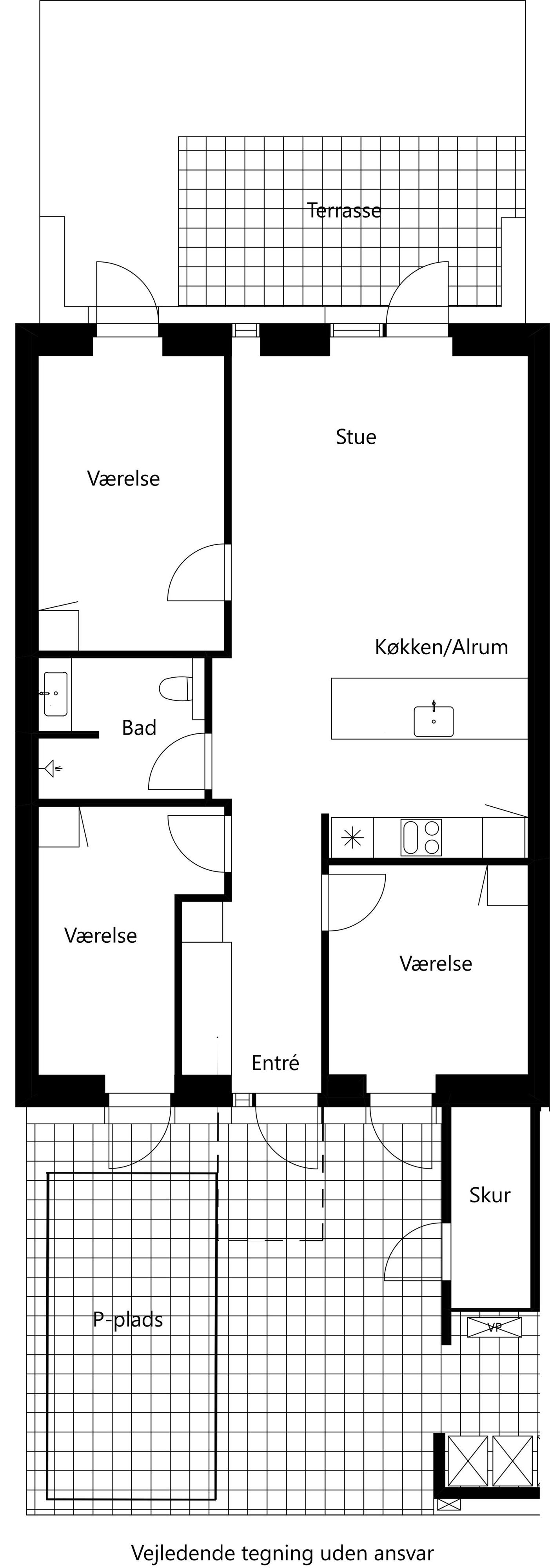 Visual presentation of the listing