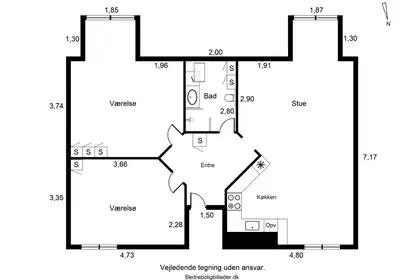 Visual presentation of the listing