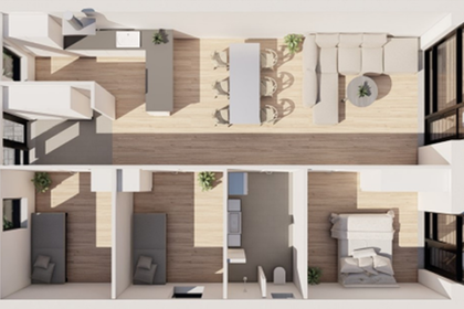 Visual presentation of the listing