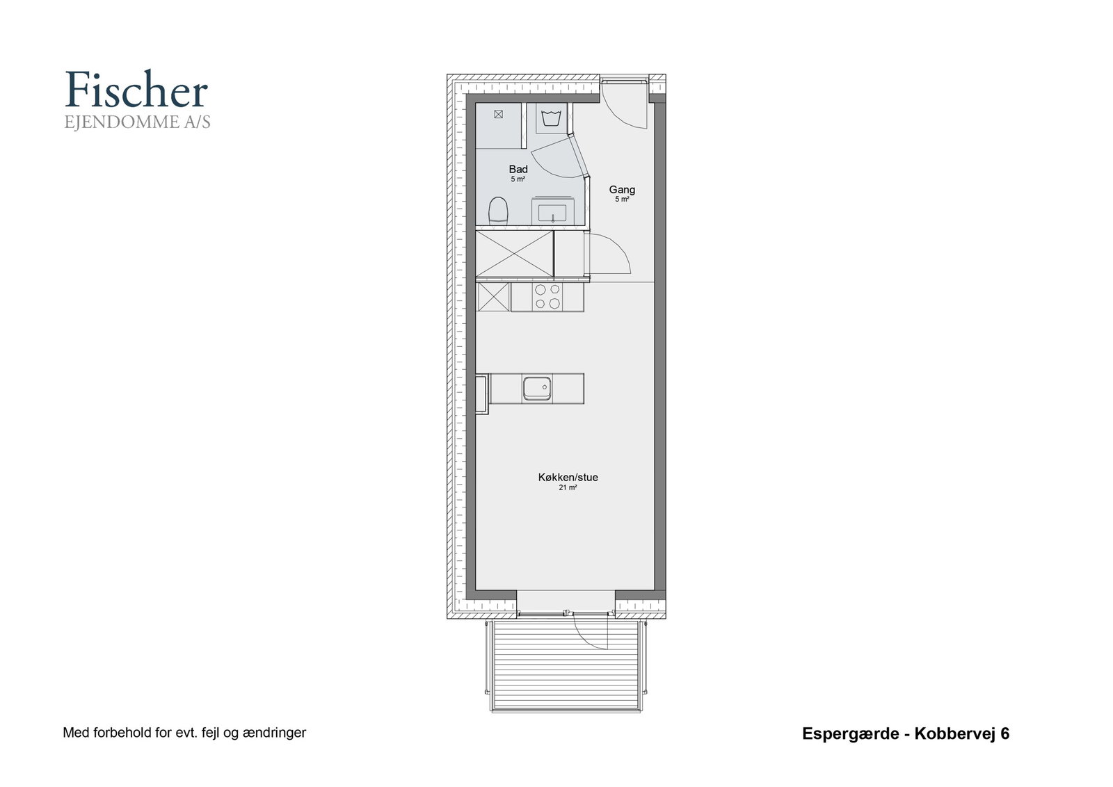 Visual presentation of the listing