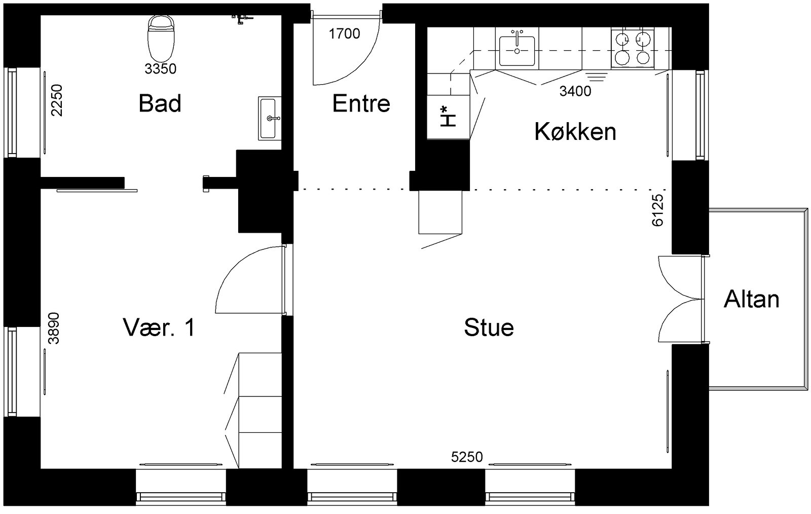 Visual presentation of the listing