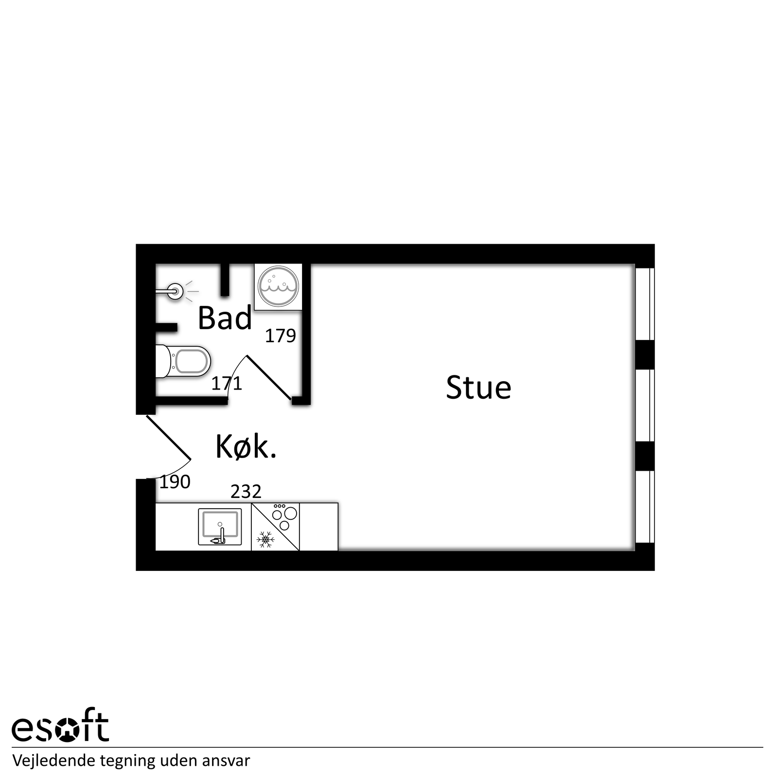 Visual presentation of the listing