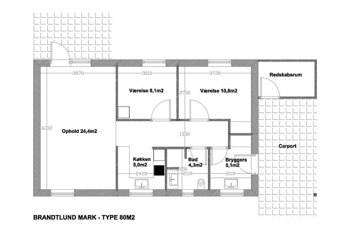 Visual presentation of the listing