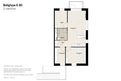 Visual presentation of the listing