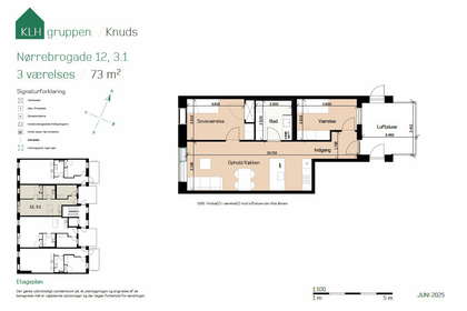 Visual presentation of the listing