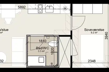 Visual presentation of the listing