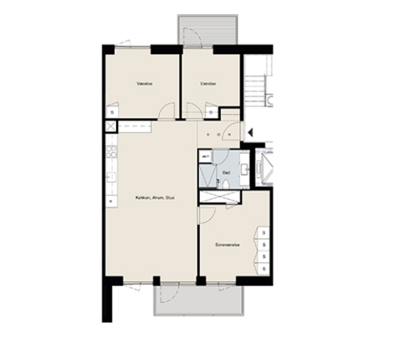 Visual presentation of the listing