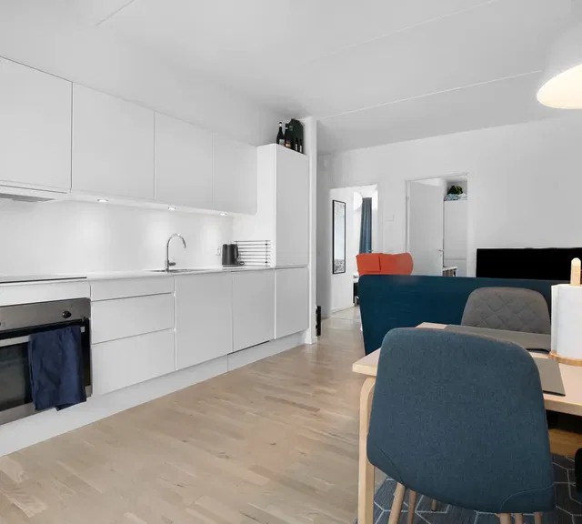 apartment Lys 3-værelses lejlighed med altan i Skejbyen