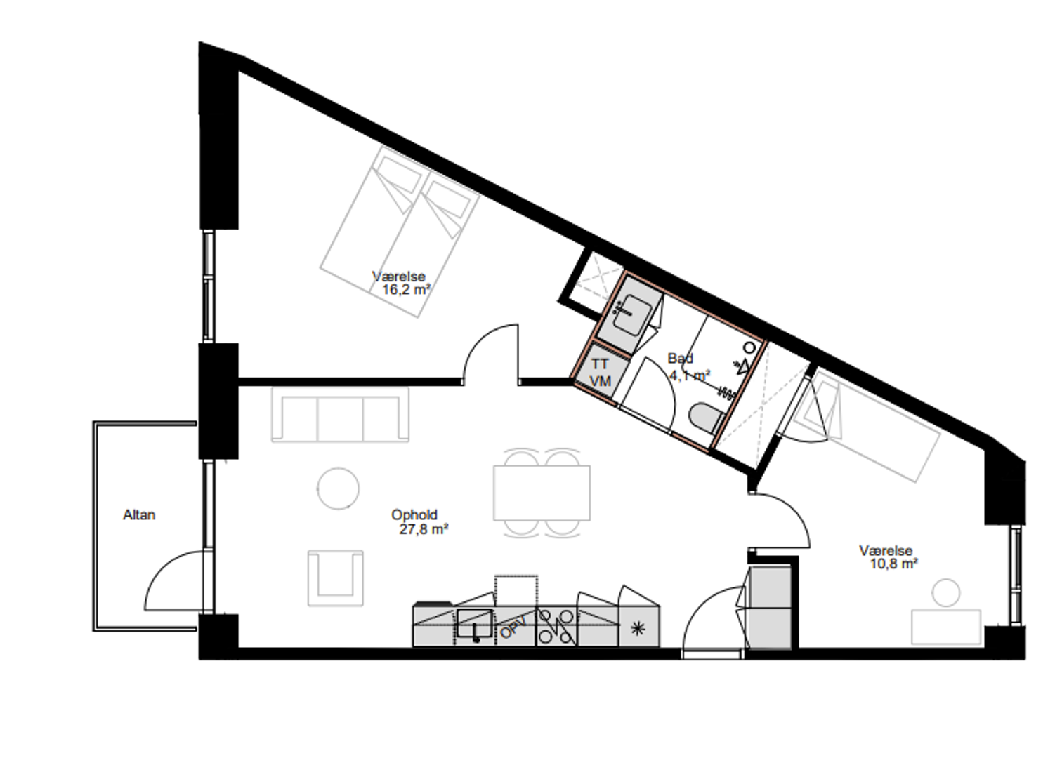 Visual presentation of the listing
