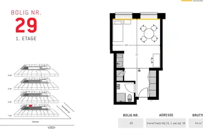 Visual presentation of the listing