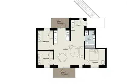 Visual presentation of the listing