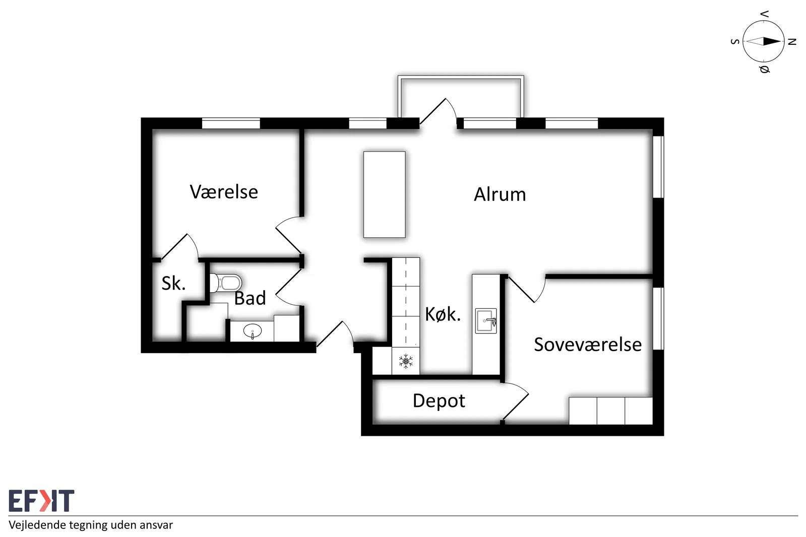 Visual presentation of the listing