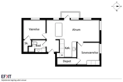 Visual presentation of the listing
