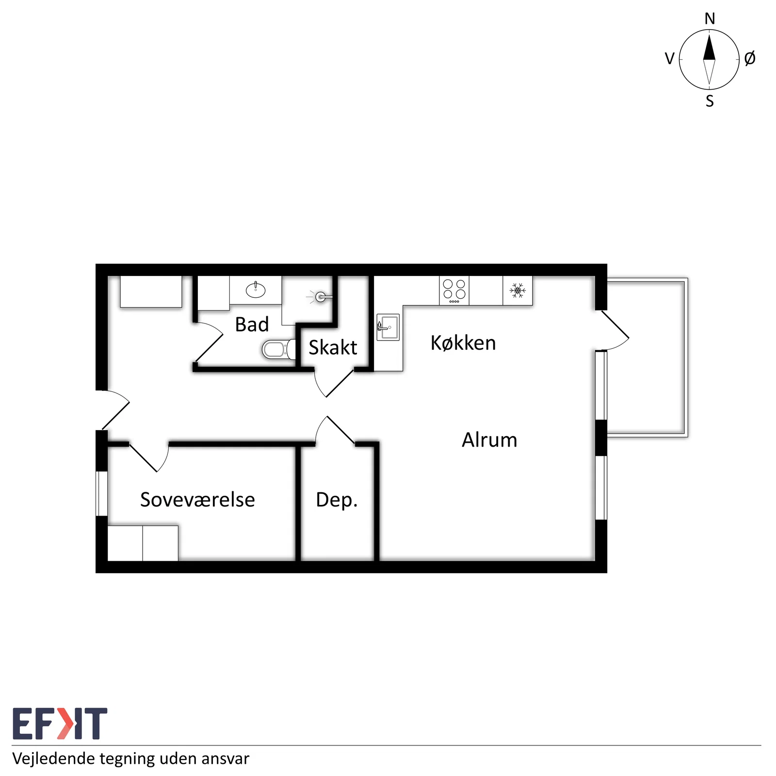 Visual presentation of the listing