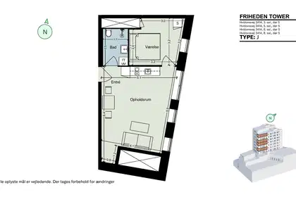 Visual presentation of the listing