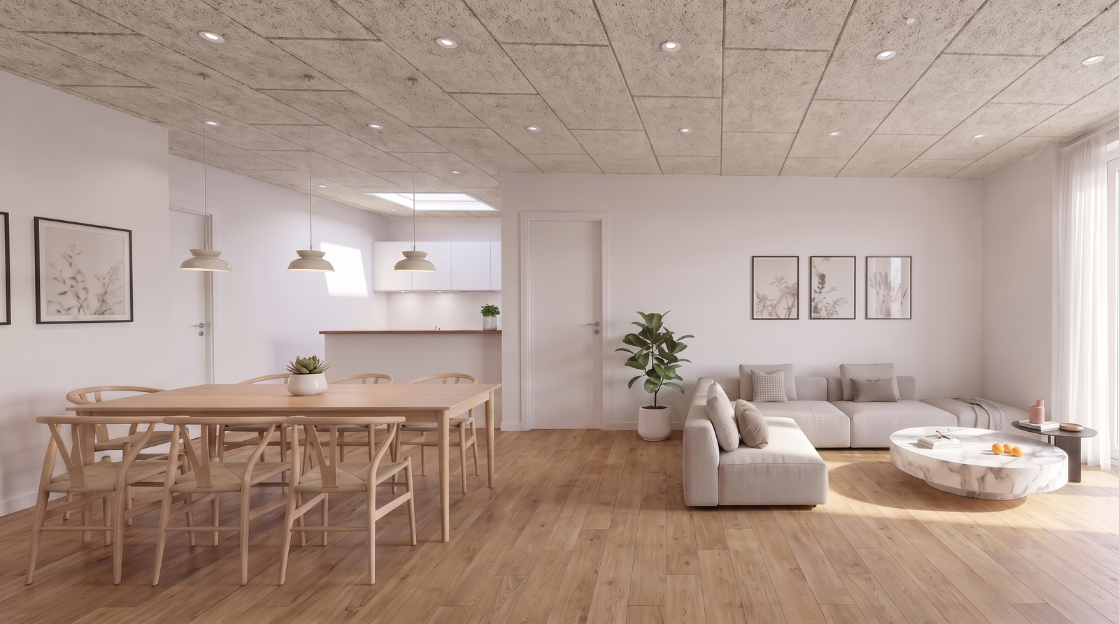 Visual presentation of the listing