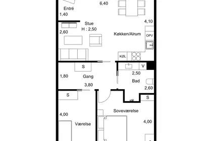 Visual presentation of the listing