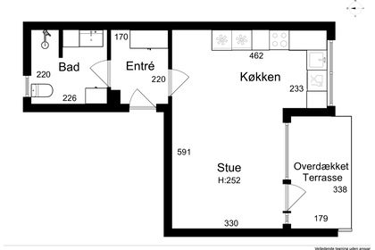 Visual presentation of the listing