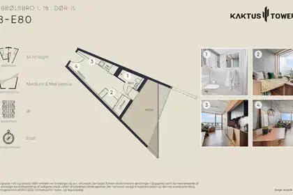 Visual presentation of the listing