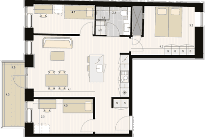 Visual presentation of the listing