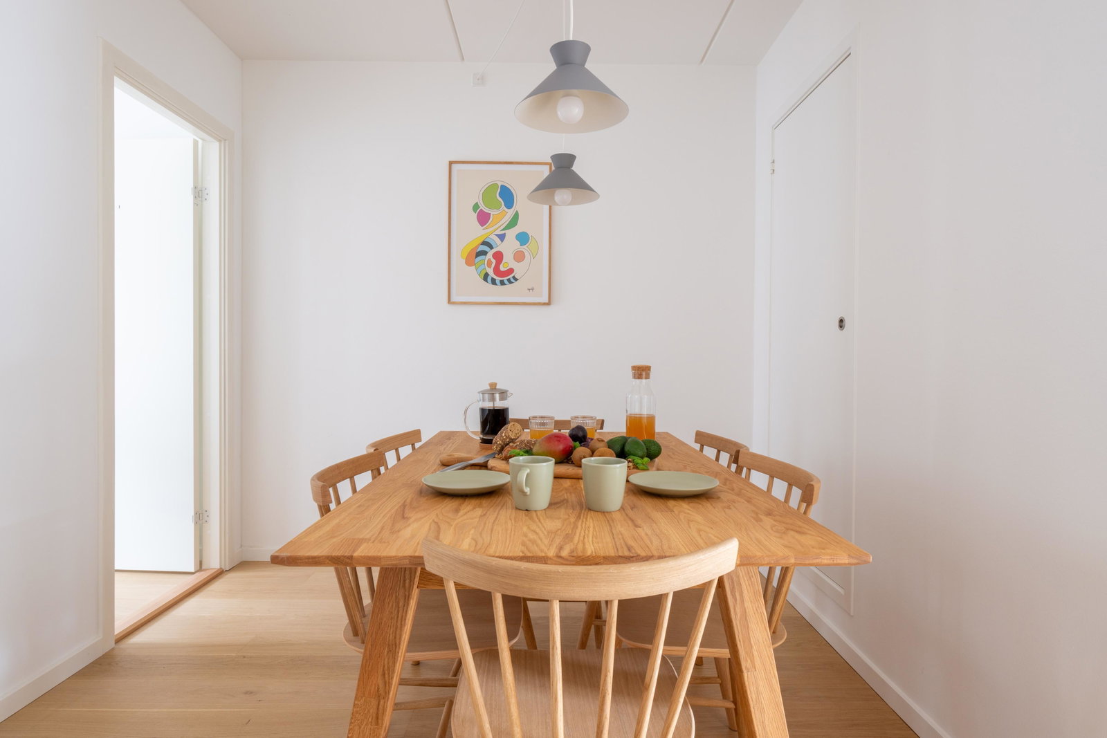 Visual presentation of the listing