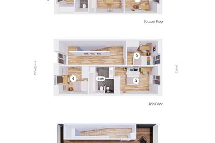 Visual presentation of the listing