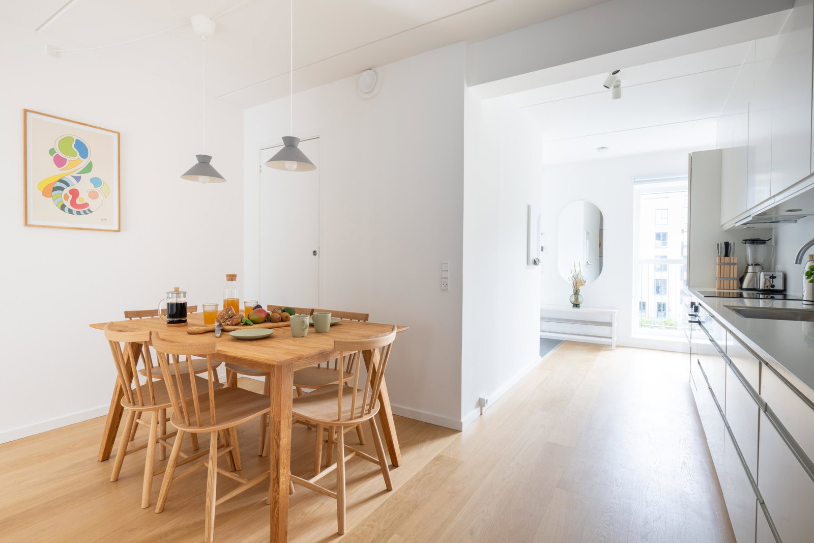 Visual presentation of the listing