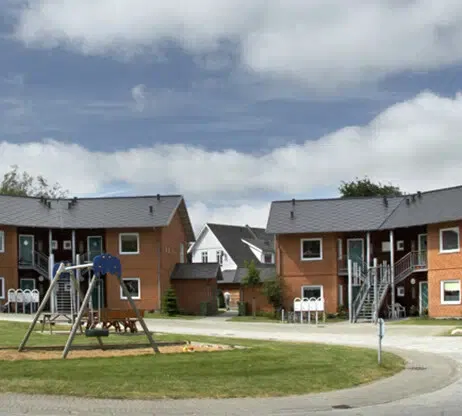 apartment Lyse lejligheder med fælles udearealer i Aulum