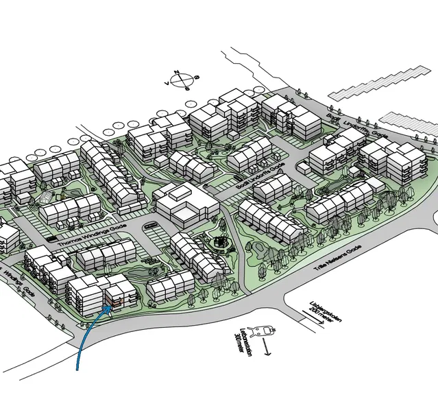 apartment Apartment in a modern cohousing community