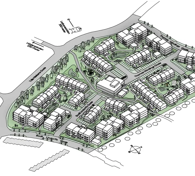 apartment Apartment in a Modern Cohousing Community