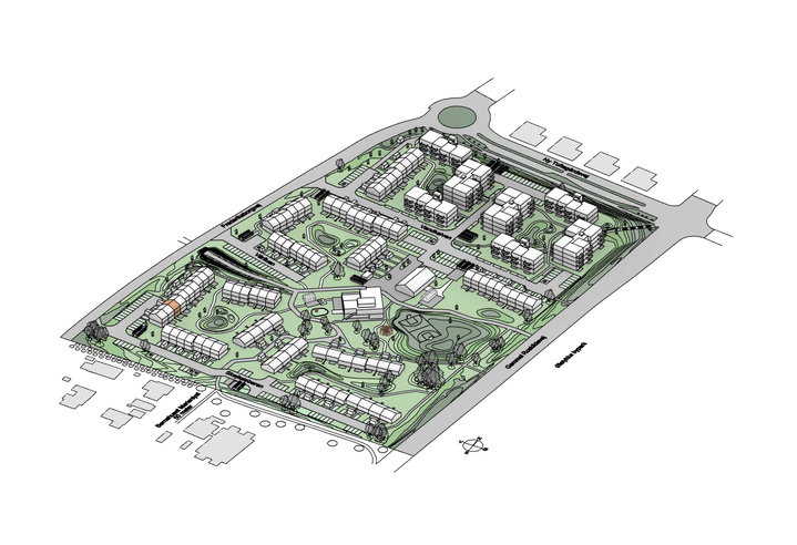 Two-Storey Townhouse in a Modern Co-Housing Community - Skøjteløberen, Ølstykke - 0