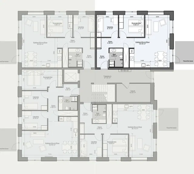 apartment Lejlighed i moderne bofællesskab