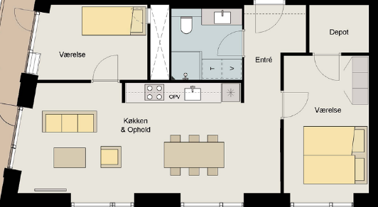 Visual presentation of the listing