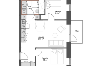 Visual presentation of the listing