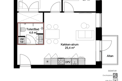 Visual presentation of the listing