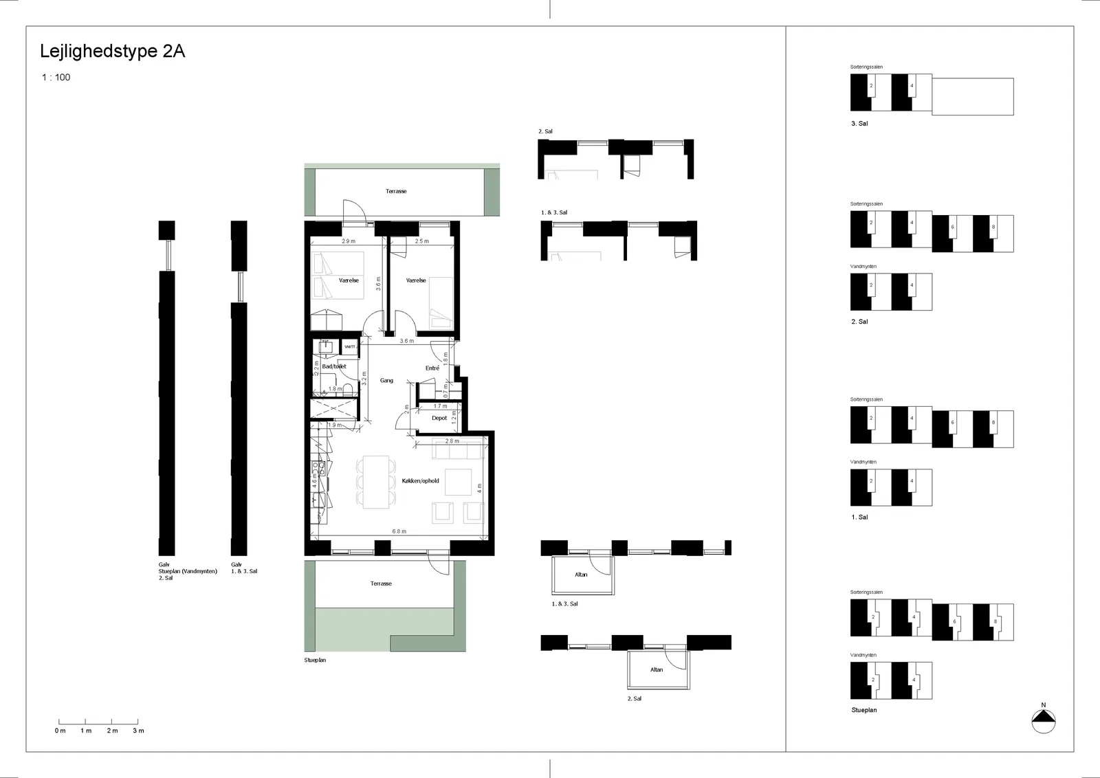 Visual presentation of the listing