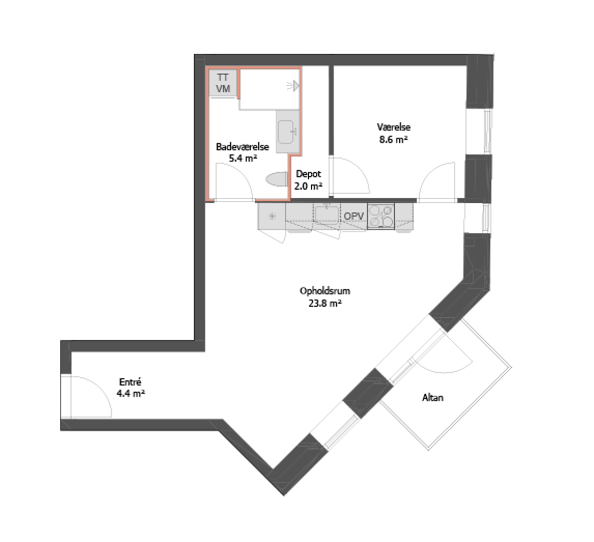 Visual presentation of the listing