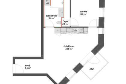 Visual presentation of the listing