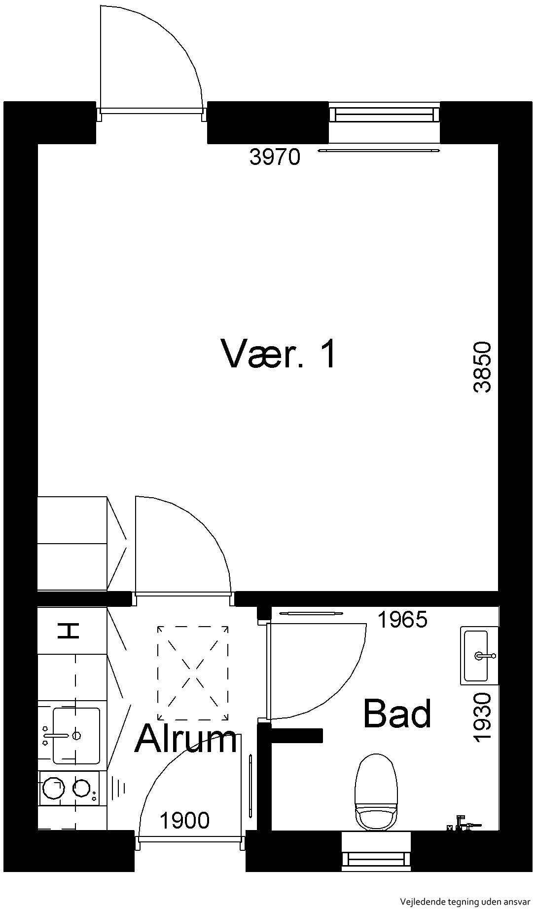 Visual presentation of the listing