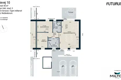 Visual presentation of the listing