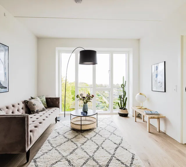 apartment Tæt på strand, byliv og grønne omgivelser